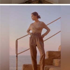 Ozma Linen Utility Pants S